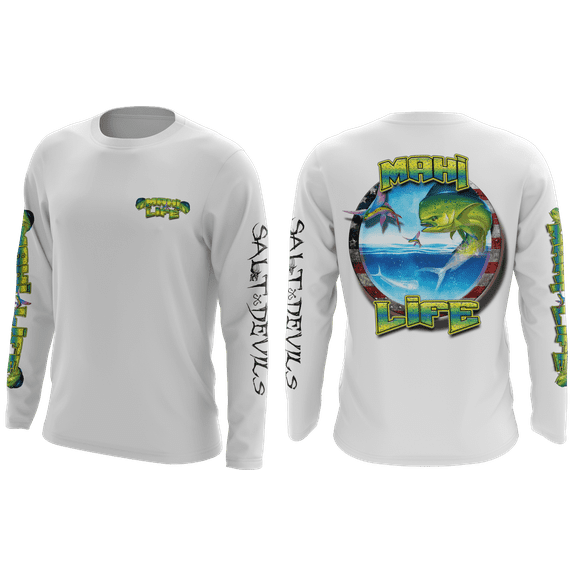 Salt Devils - Mahi Life Long Sleeve Performance Shirt