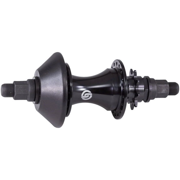 Salt EX Rear Hub - 14mm, 36H, Cassette, RHD, Black