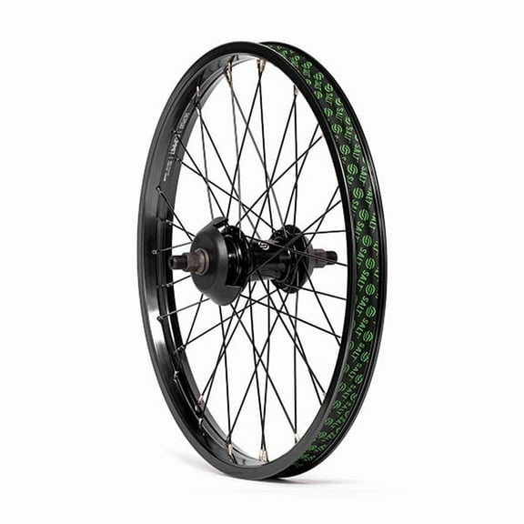 Salt Everest Alloy Rear Wheel 20in 14x110mm Rim Brake Freecoaster Clincher Blk