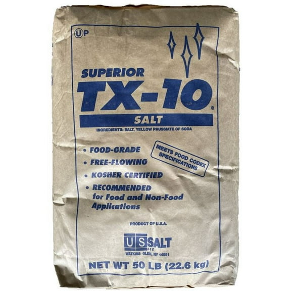 Salt, Food Grade, Kosher Certified, 50 lbs