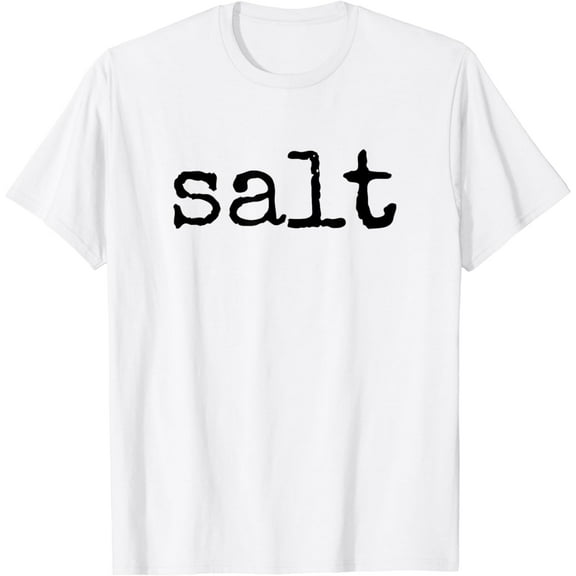 Salt - Funny Halloween Salt & Pepper Couple's Costume T-Shirt