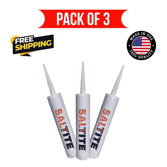 Saltite Himalayan Salt Glue Adhesive for Salt Salt Bricks and Tiles, 30 Min Dry Time, Pack of 3