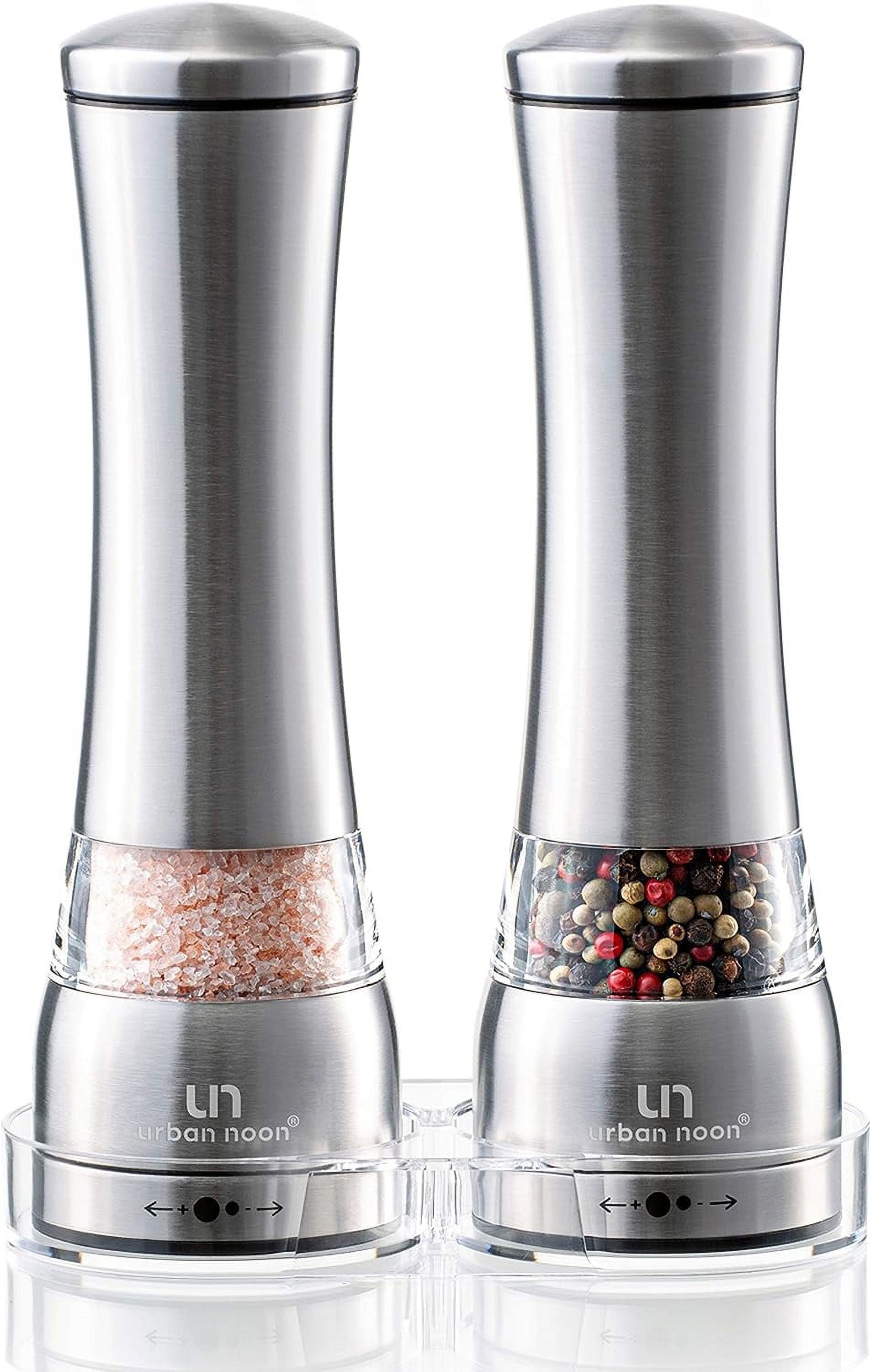 Salt and Grinder Set Stainless Steel Grinder and Salt Grinder with