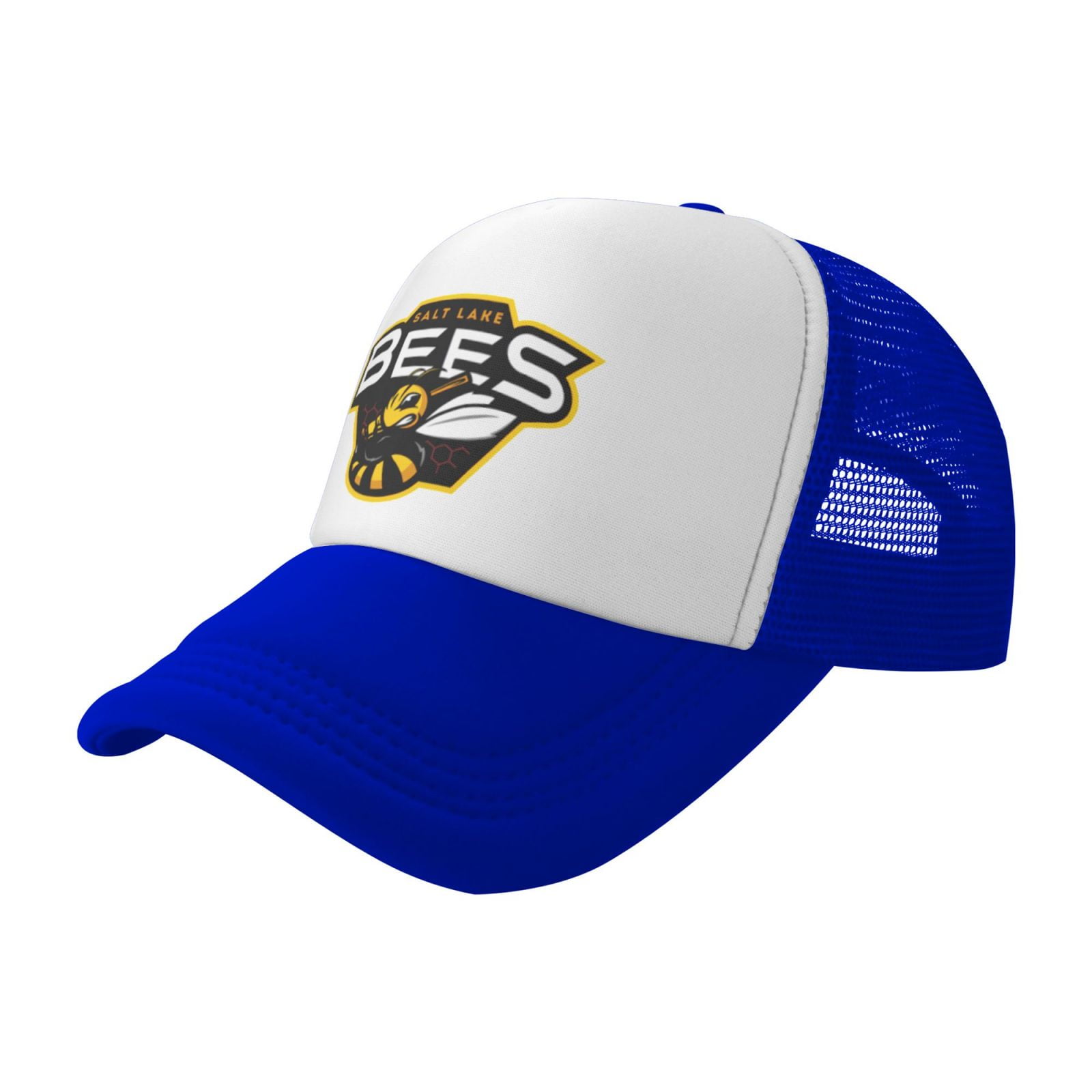 Salt Lake Bees Trucker Hats Adjustable Comfortable Mesh Shade Baseball Cap For Men And Women Walmart