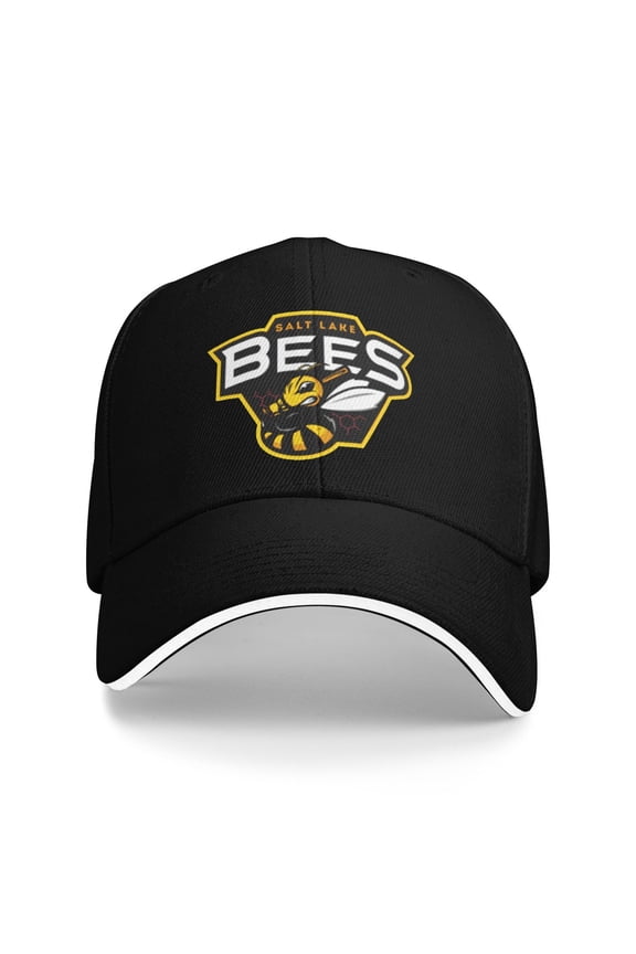 Salt Lake Bees Unisex Baseball Caps Sandwich Caps Dad Hat Casual Hat