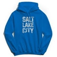 thumbnail image 1 of Salt Lake City Humor Graphic Royal Men's Crewneck Sweatshirt Hoodie, 1 of 1