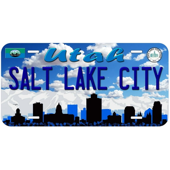 Salt Lake City UT TAG05 Novelty Car Auto License Plate