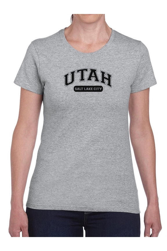 Salt Lake City, Utah T-Shirt Women -GoatDeals Designs, Female XX-Large