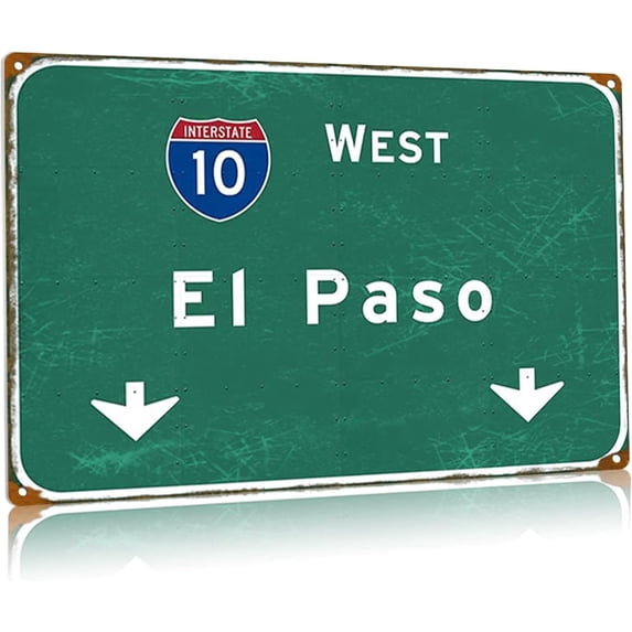 Salt Lake East Metal Tin Signs Interstate 80 Direction Signs Airport Highway Street Iron Plaques Bar Café Garage Bedroom Wall Decor 12x16 Inches