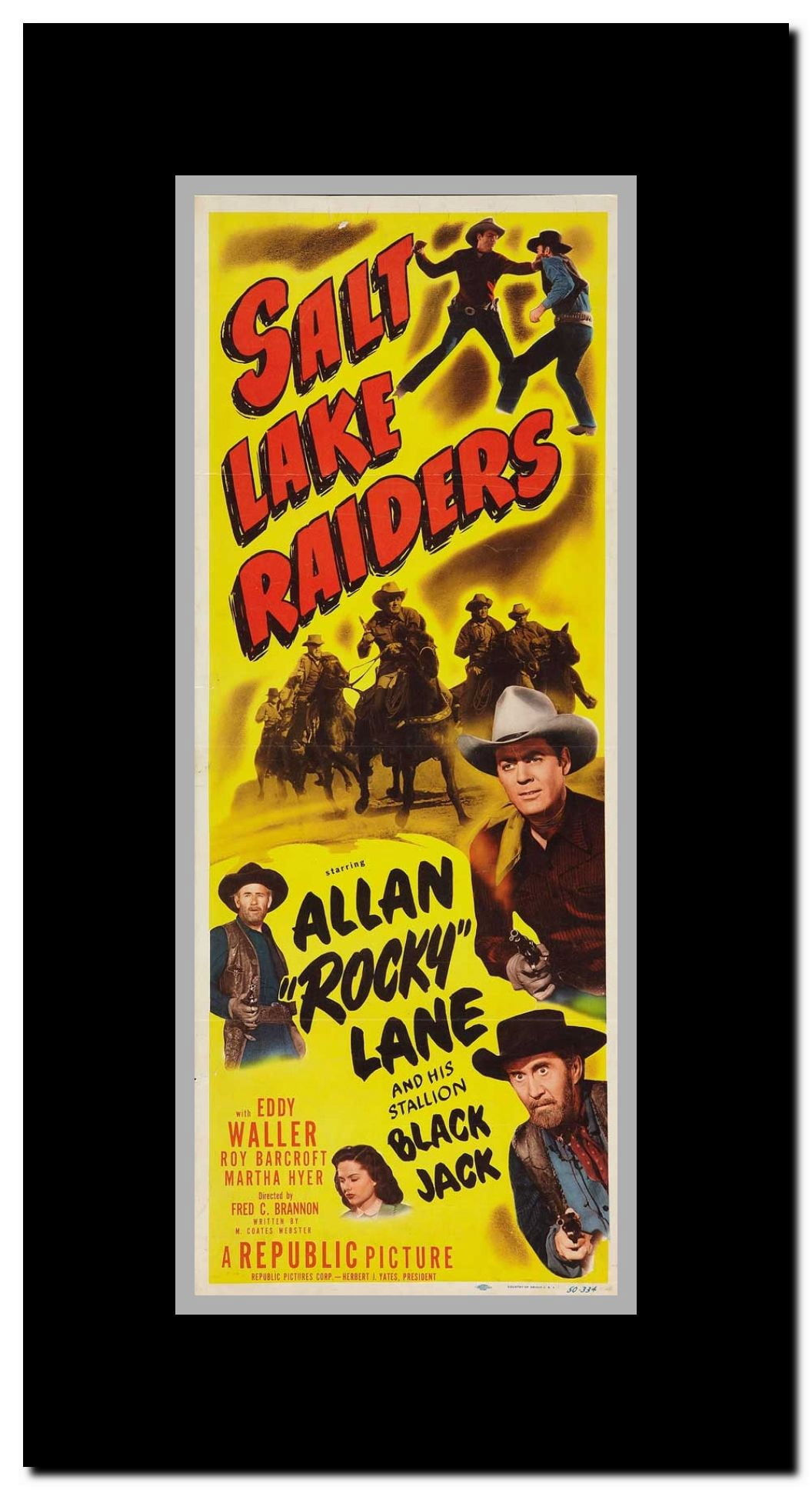 Salt Lake Raiders Framed Movie Poster
