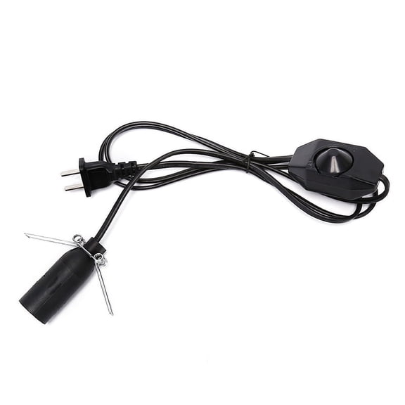 Salt Lamp Dimmer Control Switch Power Cable Cord E14 Socket US Plug