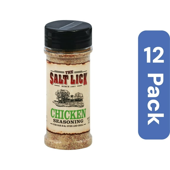 Salt Lick Chicken Seasoning 4.8 oz (Pack Of 12)