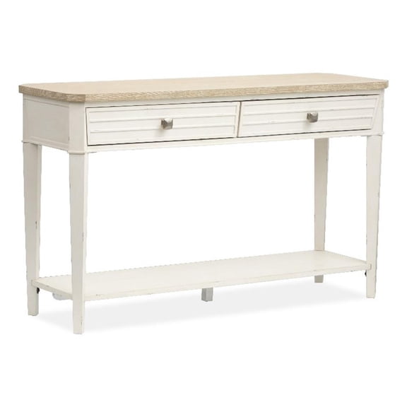 Salt Life Home Echo Isles Sea Pearl And Driftwood Rectangular Sofa Table