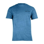 Salt Life Mens Tropic Fin Short Sleeve Crewneck Graphic T-Shirt