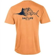 Salt Life Sailbirds Pocket Tee - Short Sleeve - Mock Orange