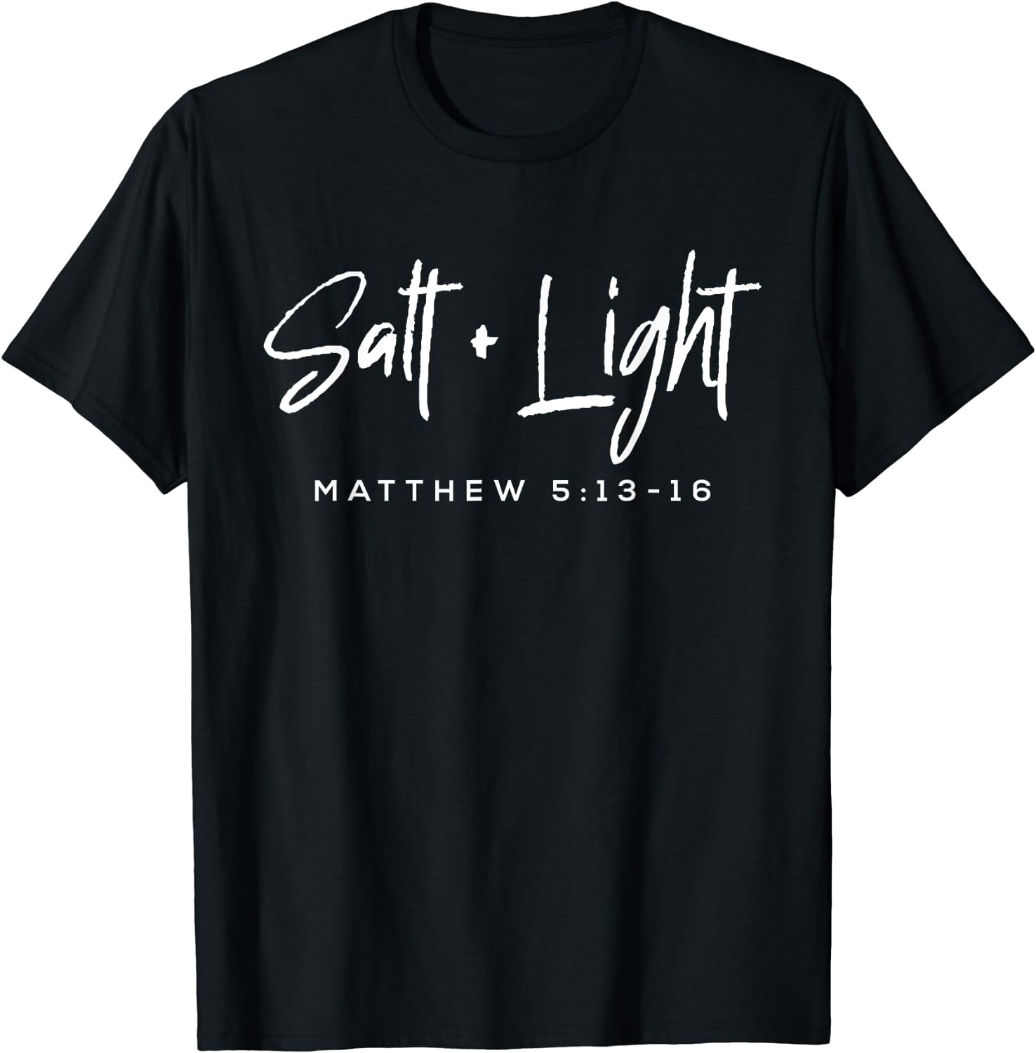 Salt Light Christmas Matthew 5 13 16 Bible Christian T Shirt Black Tee salt-light-christmas-matthew-5-13-16-bible-christian-t-shirt-black-tee