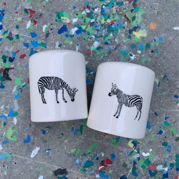 Salt & Pepper Set - Zebra