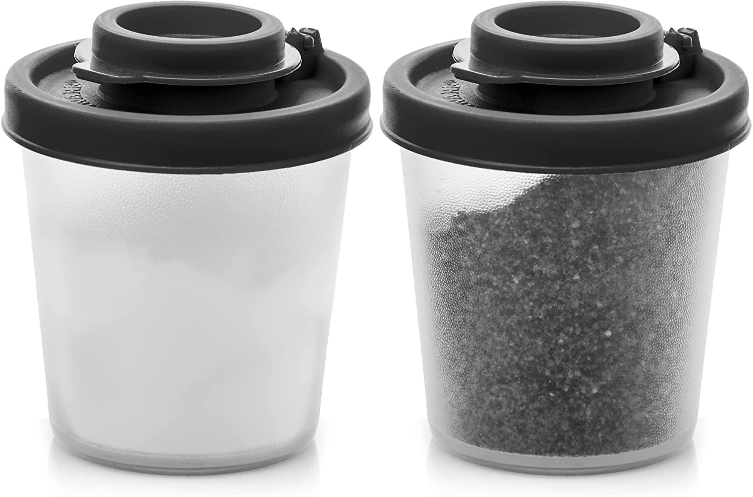 Salt and Pepper Shakers Moisture Proof Set of 2 Medium Salt Shaker to