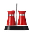 thumbnail image 1 of Salt and Pepper Shakers Set with Holder,4 oz Kitchen Decor and Accessories Home Essentials Cute Household Items for Mother's Day Housewarming Gift Refillable Design, 1 of 6