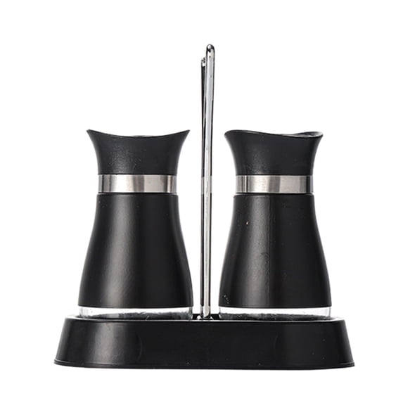 Salt and Pepper Shakers Set with Holder,4 oz Kitchen Decor and Accessories Home Essentials Cute Household Items for Mother's Day Housewarming Gift Refillable Design