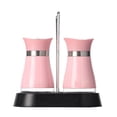 thumbnail image 1 of Salt and Pepper Shakers Set with Holder,4 oz Kitchen Decor and Accessories Home Essentials Cute Household Items for Mother's Day Housewarming Gift Refillable Design, 1 of 6