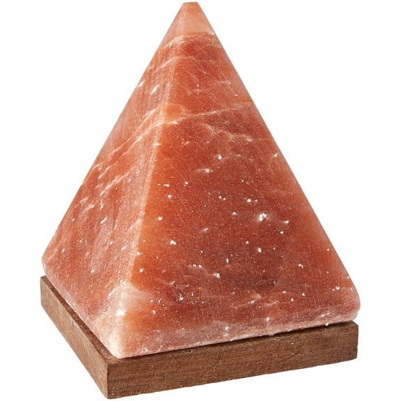 Salt Pyramid Lamp