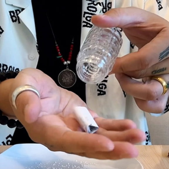 Salt Shaker Miracle By Jimmy Fan Magic Tricks Folded Bill Ticket Pass Into Sealed Salt Shaker Close Up Illusions Gimmicks Props