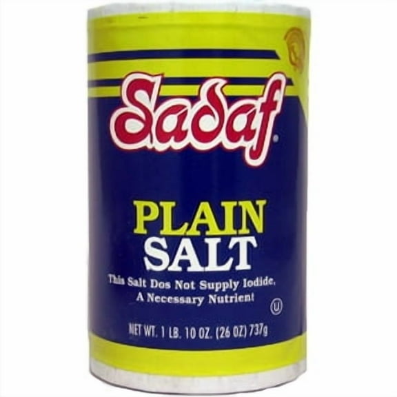 Salt, Table Plain