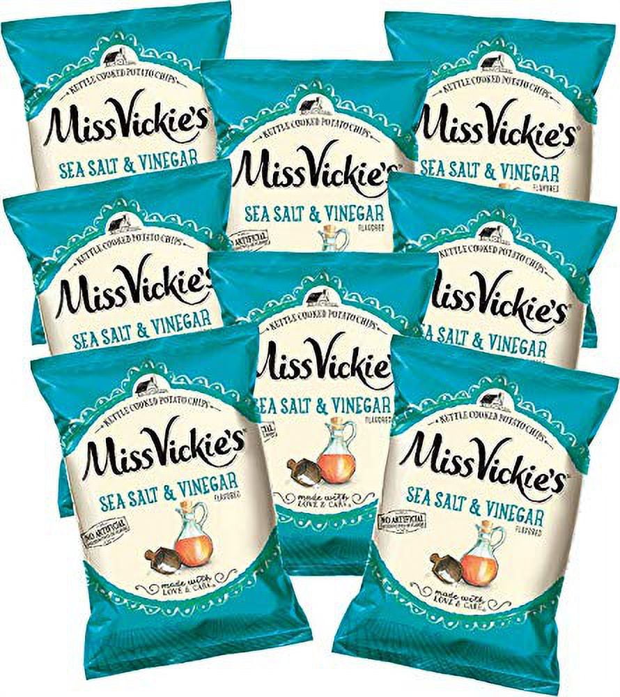 Miss Vickie's Salt & Vinegar Kettle Cooked Potato Chips, 1.375 Ounce Of
