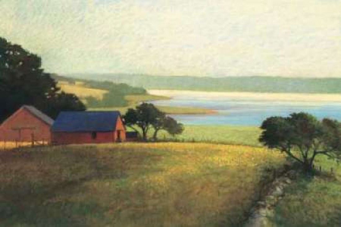 Salt Water Farm Canvas Art - Sandy Wadlington (12 x 18)
