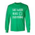 thumbnail image 1 of Salt Water Heals Everything Adult Long Sleeve T-shirt, 1 of 3