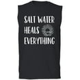 thumbnail image 1 of Salt Water Heals Everything Adult Sleeveless Tee, 1 of 3