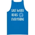 thumbnail image 1 of Salt Water Heals Everything Neon Tank Top, 1 of 1
