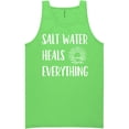 thumbnail image 1 of Salt Water Heals Everything Neon Tank Top, 1 of 1