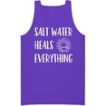 thumbnail image 1 of Salt Water Heals Everything Neon Tank Top, 1 of 1