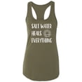 thumbnail image 1 of Salt Water Heals Everything Racerback Tank, 1 of 3