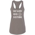 thumbnail image 1 of Salt Water Heals Everything Racerback Tank, 1 of 2