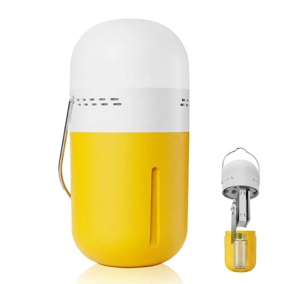 Salt Water Lamp, Portable Saline Lantern for Camping/Earthq Saltwater Powered, 10h Runtime Per Refill, Works With Any Water, -20°C To 55°C, Ideal For Earthquakes And Camping