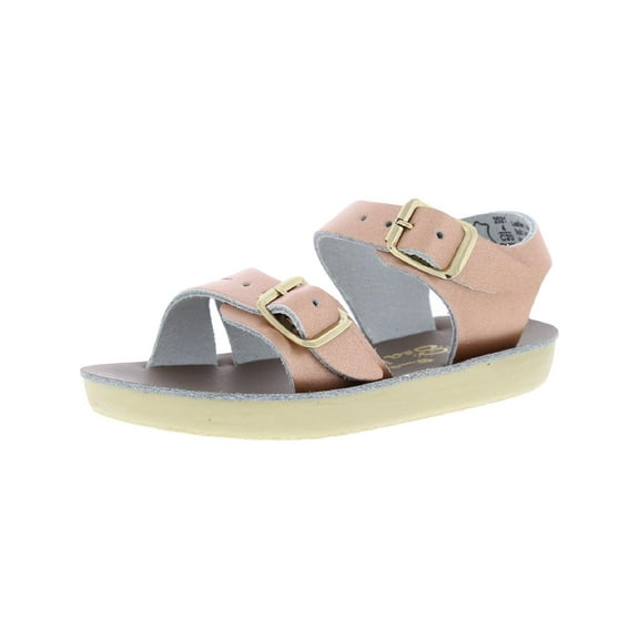 Salt Water Sandals Girls Sea Wee Open Toe Flat Ankle Strap