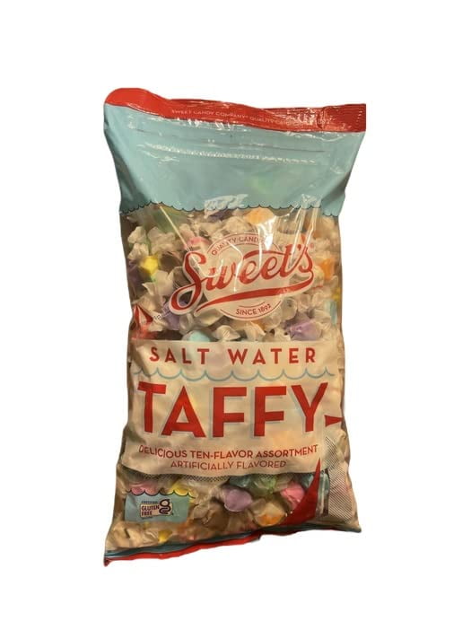 Salt Water Taffy 10 Flavor Assortment Saltwater Gluten Free Kosher ( 4