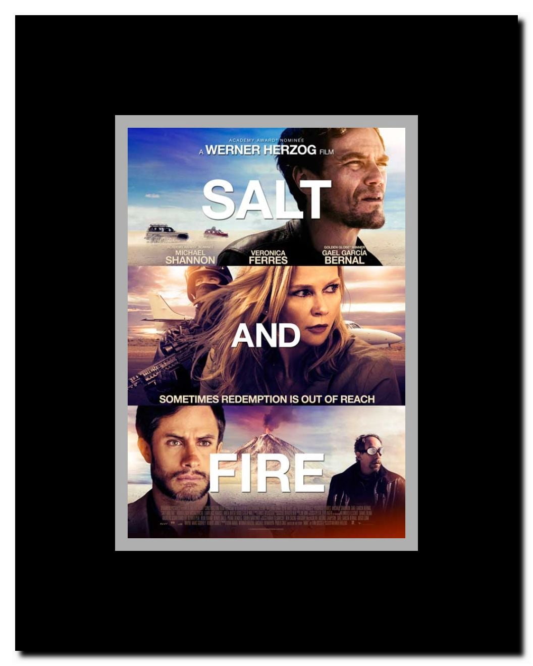Salt and Fire Framed Movie Poster