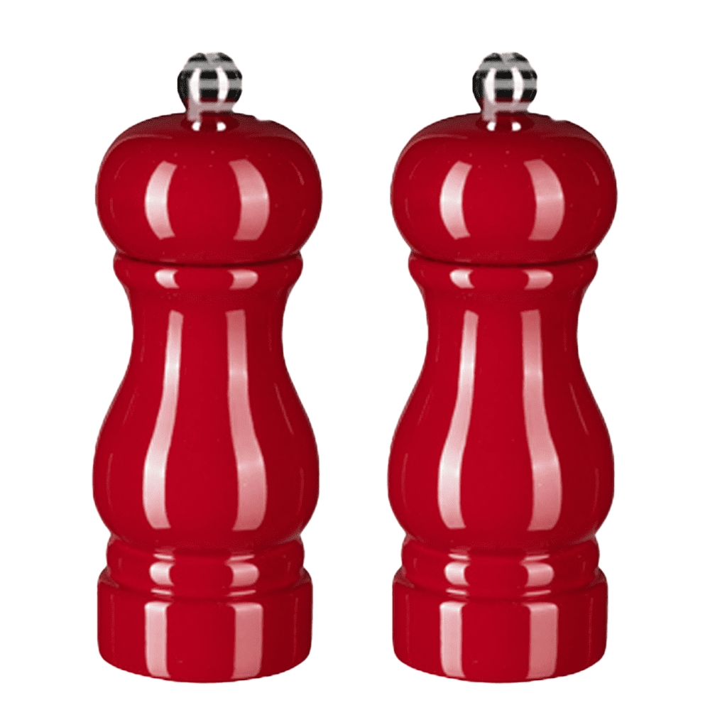 Salt and Pepper Grinder Set,Manual Pepper Mills with Adjustable