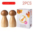 thumbnail image 1 of Salt and Pepper Grinder Set Premium Solid Wood Manual Salt Spice Shaker Pepper Mills with Adjustable Core-Salt Spice Grinder Set (2Pcs), 1 of 7
