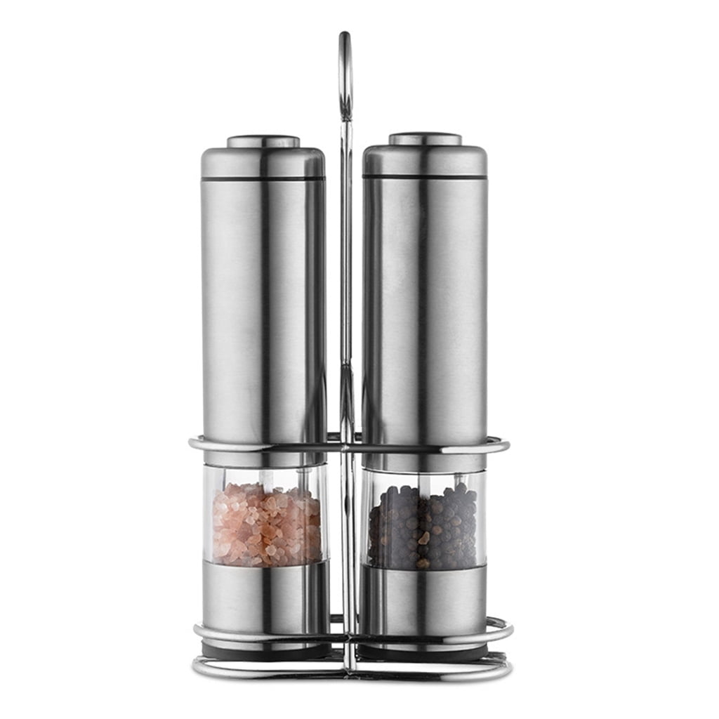 Chic Stainless Steel Salt & Pepper Grinder Sets to Add Style to a Table
