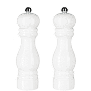 Salt and Pepper Grinder Wooden Pepper Mill Grinder Salt Pepper Shakers with Adjustable Ceramic Rotor
