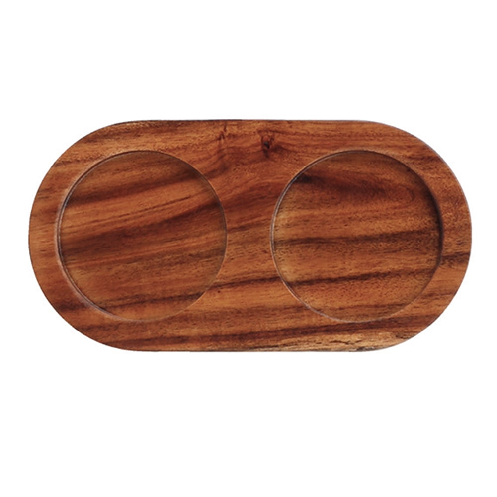 Salt and Pepper Mill Tray, Wood Tray, Salt & Pepper