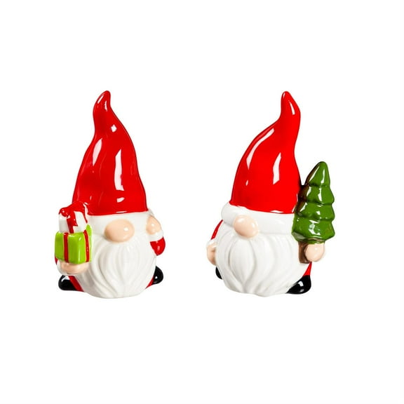 Salt and Pepper Shaker Set, Gnome