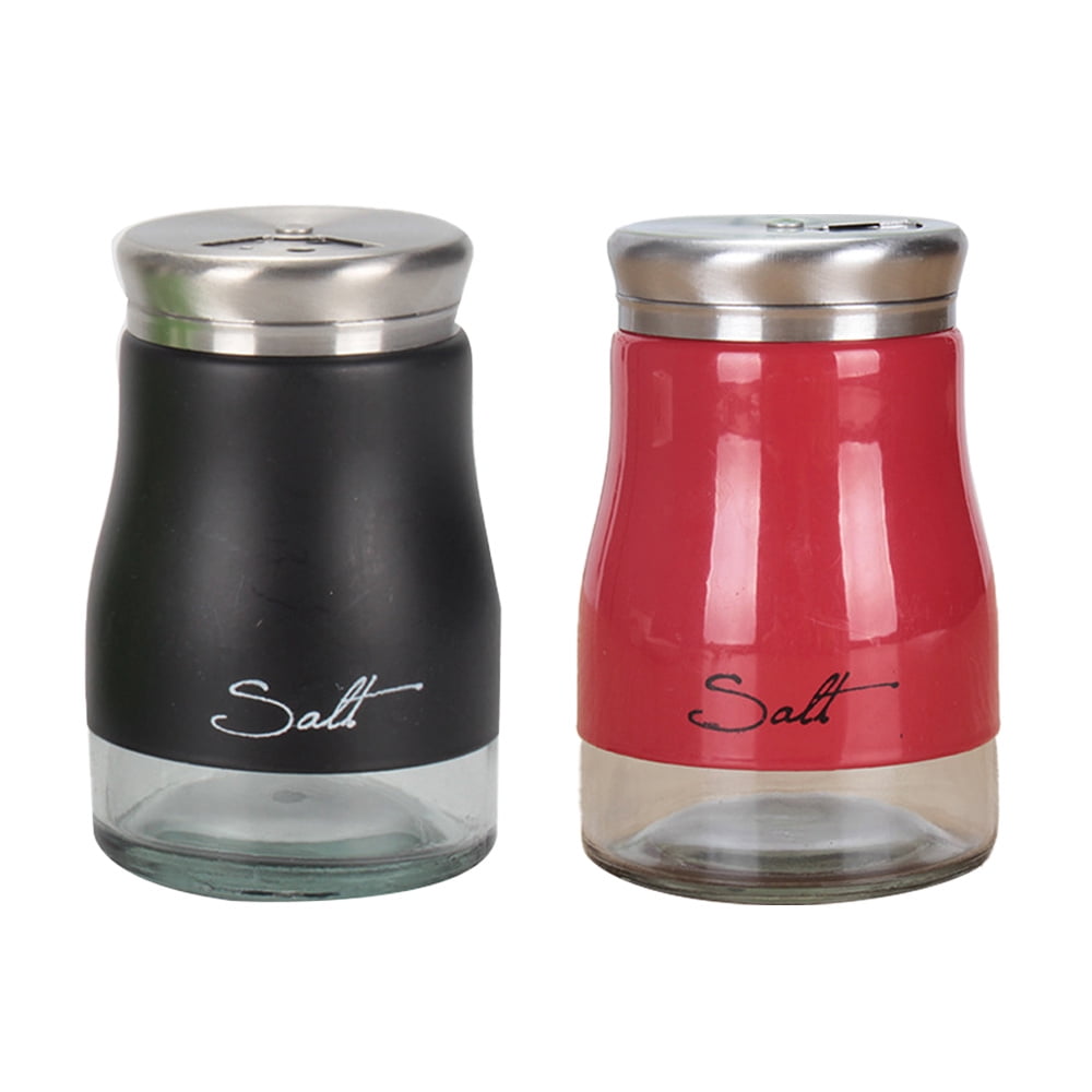 Utensil Holder HENIJ Stainless Steel Salt And Pepper Shakers Set With Glass  Bottom Modern Kitchen Accessories Paper Dispenser Hand Mixer, image size:1000x1000