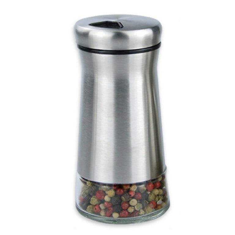 Double Head Salt and Pepper Shakers, Salt Shaker Spice Shaker Seasoning  Shaker, Salt Container Salt Dispenser Salt Shakers for Kitchen, Salt and