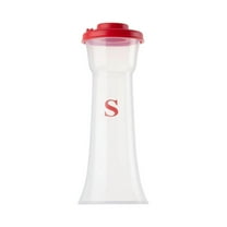 Salt and Pepper Shakers with Lids Moisture Proof Transparent Lightweight Easy to Refill Clean for Camping Outdoors Kitchen Home Meals